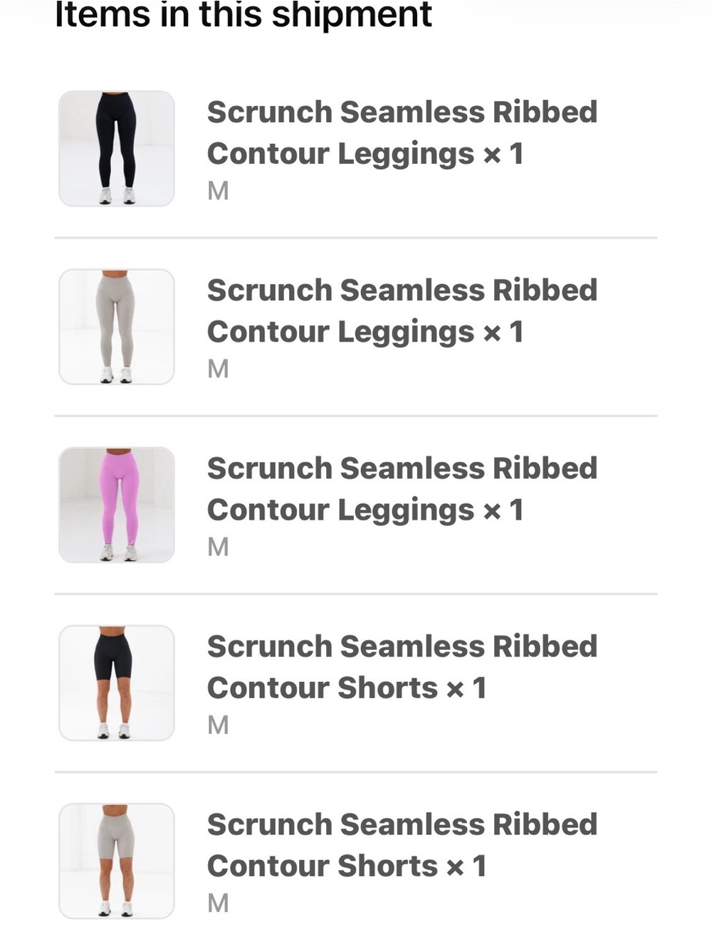 Scrunch Seamless Ribbed Contour Leggings — Pink